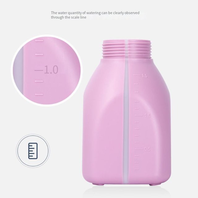 Regadera Eléctrica Pulverizador multifuncional de regadera de 1,5 l para plantas de interior/exterior (púrpura) Ndcxsfigh Para estrenar