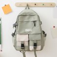 thumbnail image 2 of Lightweight Waterproof Daypack School Backpack Bookbag for College Students Black, 2 of 2
