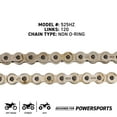 thumbnail image 2 of Niche Sprocket Chain Set for Kawasaki Ninja H2 18/44 Tooth 525 Front Rear Kit MK1014424, 2 of 8