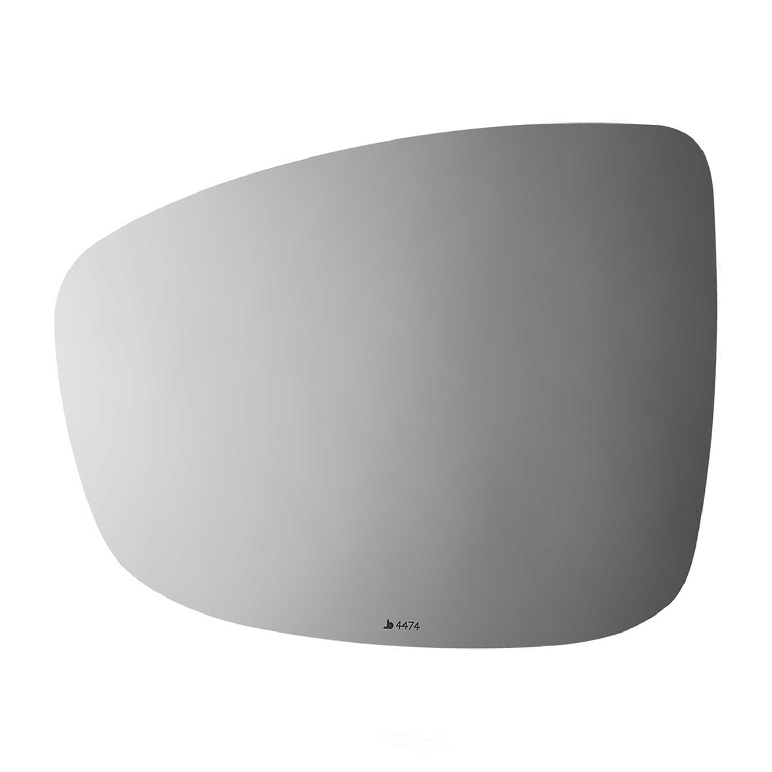 Burco Side View Mirror Replacement Glass - Clear Glass - 4474
