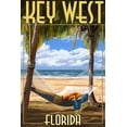 thumbnail image 3 of Key West, Florida, Hammock Scene (100% Cotton Canvas Reusable Tote Bag), 3 of 3