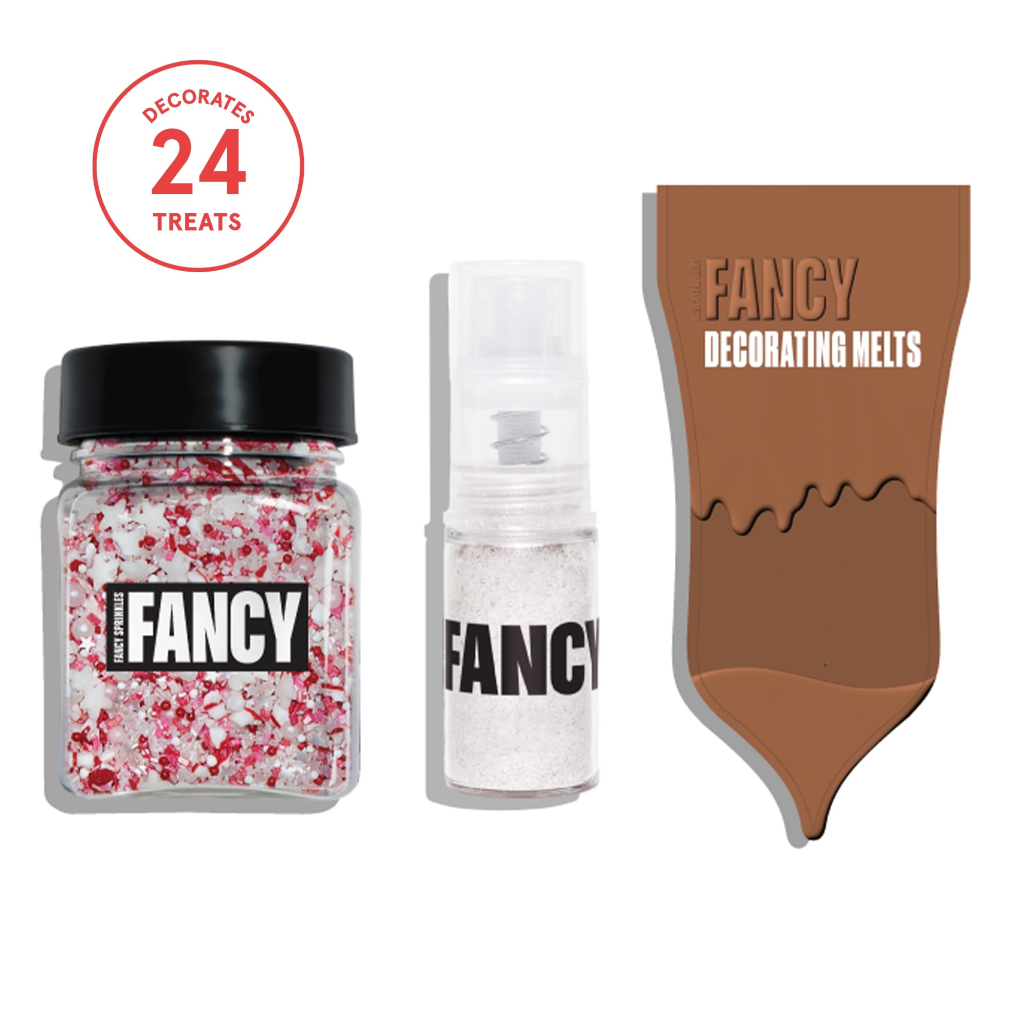 Fancy Sprinkles If Looks Could Chill Holiday Dessert Decorating Kit, 12.1 oz
