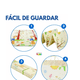 thumbnail image 2 of Tapete de Juego Infantil Plegable Doble Patrón 180 × 200cm Xtellar blanco, 2 of 3