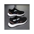 thumbnail image 6 of Fangasis Women Walking Shoe Lightweight Casual Shoes Knit Upper Sneakers Travel Breathable Flats Black 5.5, 6 of 8