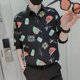 thumbnail image 3 of Camisetas y blusas con gráficos de hip hop para hombre, camisetas geométricas de media manga coloridas para hombre, ropa de marca barata y divertida con estampados de Hipster, 3 of 5