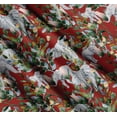 thumbnail image 3 of Soimoi Cotton Poplin Fabric Leaves,Floral & Elephant Animal Fabric Prints By Yard 56 Inch Wide, 3 of 7