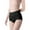 Black, variant on Women's Pure Underwear 7A Crotch Class A Baby High Waisted Lightly Abdomen Large Sized Underwear Postpartum Panties Girls No Show Underwear Size 12 Nylon Granny Panties Granny Panties for Women Waist