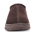thumbnail image 3 of MUK LUKS Men's Matt Printed Berber Suede Clog Slippers, 3 of 3