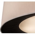 thumbnail image 2 of Meyda Tiffany 162180 52 Inch W Bruges Textrene Pendant   Nickel Finish with Beige/White/Black Glass, 2 of 7