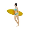 thumbnail image 5 of LeeQinersw 1/64 Miniature Surfing Figure Collectibles Layout Props Painted Beach Surfer E, 5 of 9