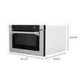 thumbnail image 5 of ZLINE 24" 1.2 cu. ft. Built-in Microwave Drawer with a Traditional Handle in DuraSnow Stainless Steel, 5 of 5