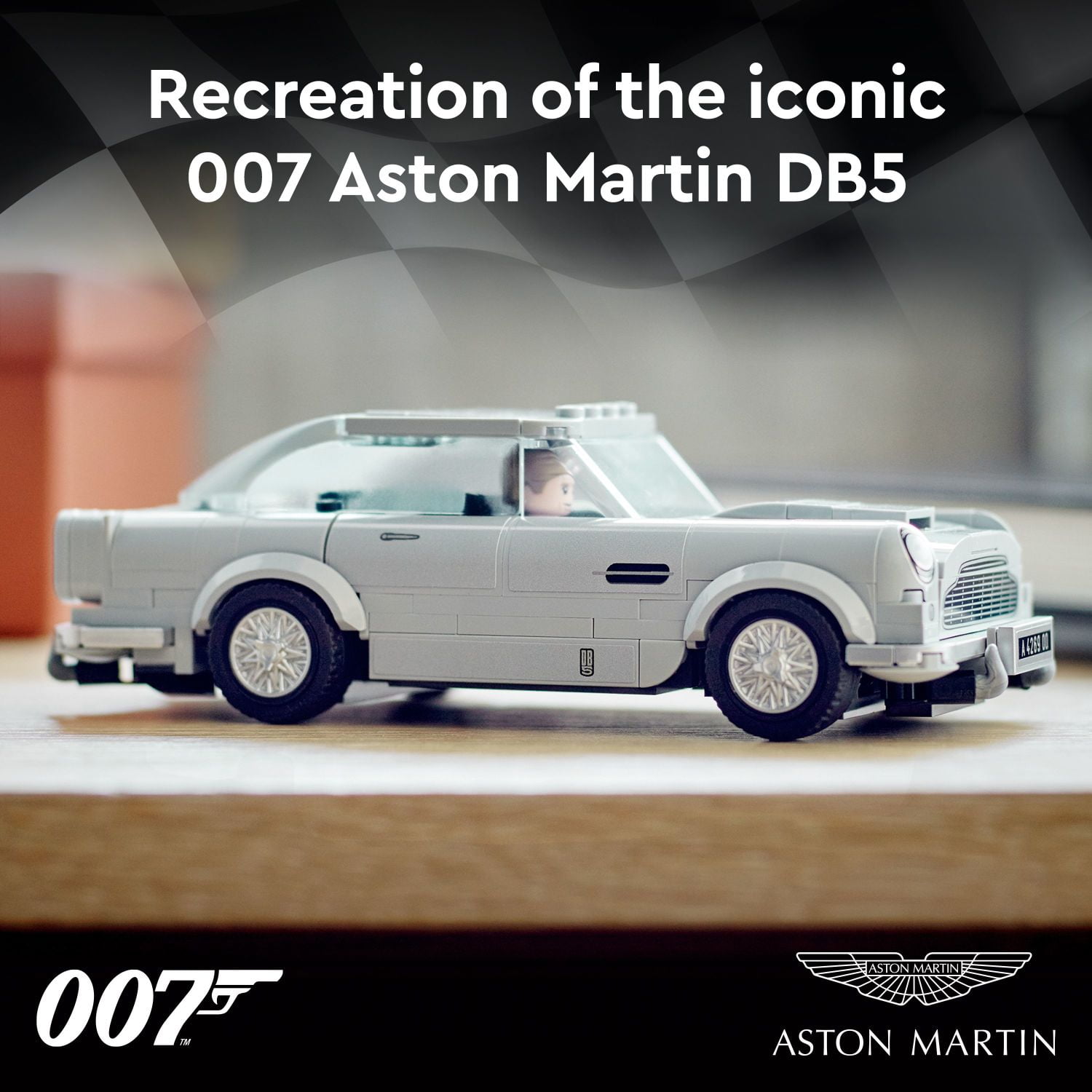 (3 pack) LEGO Speed Champions 007 Aston Martin DB5 76911 Building Toy Set Featuring James Bond Minifigure, Car Model Kit for Kids and Teens, Great Gift for Boys and Girls Ages 8 and Up
