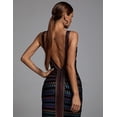 thumbnail image 2 of Vestido ajustado BELLA BARNETT con vendaje arcoíris y tirantes finos, 2 of 5