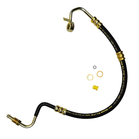 Power Steering Pressure Line Hose Assembly - Elite Hoses Fits select: 2002-2009 TOYOTA CAMRY, 2004-2008 TOYOTA CAMRY SOLARA