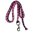 thumbnail image 5 of Miulika Horse Lead Rope Braided Horse Leash Rope Equestrian Lead Rope Attach to Halter or Harness Horse Leading Rope with Bolt Snap 2m Pink and Black, 5 of 9