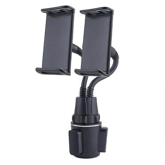 4-13 Mobile Phone Tablet Holder Car Cup Dual Tablets Mount Holder Bracket Gps