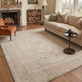 thumbnail image 5 of GENIMO 2'x7' Runner Rug, Washable Non Slip Soft Vintage Persian Hallway Runner for Kitchen Entryway Laundry Room, Blush Beige, 5 of 6