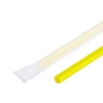 8.75" PLA Drinking Straws | Wrapped | Giant | Green