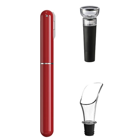 

Benefischl Enhanced Pump Wine Bottle Opener Pin Cork Remover Pneumatic Corkscrew Kitchen Gadget Bar Accessories Red