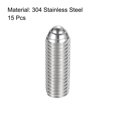thumbnail image 3 of Ball Point Set Screws, M10 x 30mm 304 Stainless Steel Metric Spring Hex Socket Screw 15pack, 3 of 7