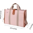 thumbnail image 5 of Diaper Bag Tote Baby Bags for Mom with Insulated Pockets, Stroller Straps, Diaper Handbag Waterproof Travel Diaper Purse, 5 of 14