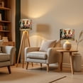 thumbnail image 6 of Lampshades 2 Pack Farm Animal Window Cow Rustic Funny Pig Farmhouse Piggy Cow 13"x13"x10" Light Shade for Table Lamps Floor Lamps Drum Lamp Shades Lampshade Replacement Easy Assembly, 6 of 8