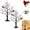 2pcs, variant on Ansurely Cardinal Tree, Ansurely Vintage Glowing Tree, LED Vintage Glowing Tree, Lowing Tree with Cardinals and Berries, Vintage Glowing Tree with Cardinals (2pcs)