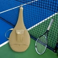 thumbnail image 4 of Tennis Racket Bag Carrier Sports Accessories Players Adjustable Shoulder Bag Khaki, 4 of 9