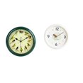 thumbnail image 1 of Reloj de pared decorativo con sonido de pájaro cantor musical, marco de PP, cubierta de vidrio, manecillas de madera, adecuado para sala de estar, dor, 1 of 8