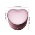thumbnail image 4 of 2026 Open Ear Clip On Earbuds with Heart Design, ireless Earbuds Bluetooth 6.0 Headphones, WWaterproof Earphone for Running, Comfortable for Small Ears and Glasses Wearers - Beige/Type A, 4 of 10