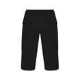 thumbnail image 6 of Smsaxvxz Men's Cargo Capri Pants Casual Comfy 3/4 Cargo Shorts Summer Breathable Hiking Shorts with Pockets, 6 of 7