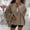Khaki, variant on Amidoa Beige Sweaters for Women 2025 Long Sleeve Cardigan Button up Oversized Long Chunky Cardigans Women's Cardigans L