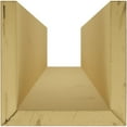 thumbnail image 6 of Ekena Millwork 12"W x 12"H x 20'L 3-Sided (U-beam) Rough Sawn Endurathane Faux Wood Ceiling Beam, Burnished Pine, 6 of 12