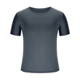 thumbnail image 3 of Men's T-Shirts Short Sleeve Crewneck T Shirt Casual Summer Athletic Gym Running Active Tee, 3 of 5