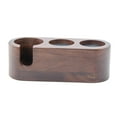 thumbnail image 1 of Kitchen Coffee Filter Tamper Holder Espresso Tamper Mat Stand Coffee Maker Support Accessories - 2 Holes 58mm, 1 of 8