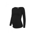 thumbnail image 2 of MONAG Women Long Sleeve Maternity T-Shirt, 2 of 2