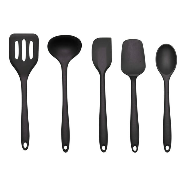 Up to 65% off Kitchen Gadgets 5 Piece Silicone Spatula Set, Kitchen Silicone Spatula Utensil Set For Nonstick Cookware For Cooking Baking Mix Kitchen Organizers and Storage