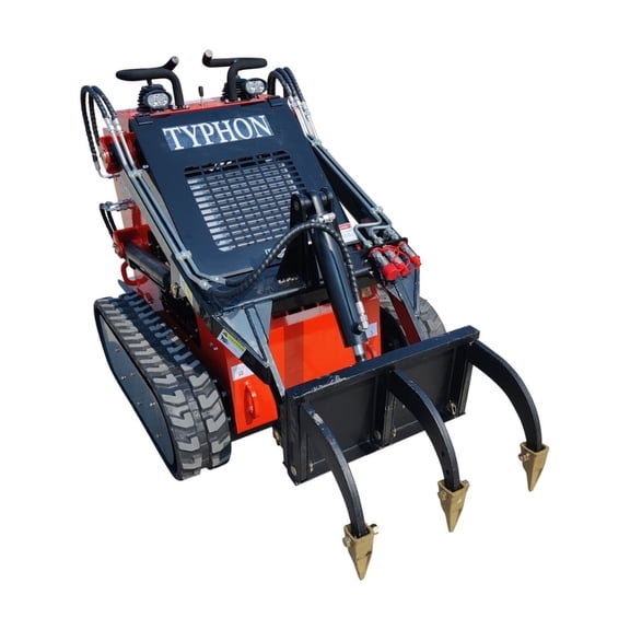 TYPHON Skid Steer Loader Ripper Attachment USA – Heavy-Duty Soil & Land Preparation Tool