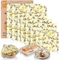 thumbnail image 1 of Beeswax Wrap, Reusable and Eco-Friendly Food Wrap Organic Cotton Wraps, Food, 1 of 5