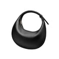 thumbnail image 4 of Bolso de hombro para mujer pequeño bolso de mano de piel sintética para uso diario compras y vacaciones Negro Fernando, 4 of 8