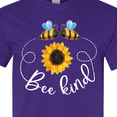 thumbnail image 4 of Inktastic Bee Kind Bees and Sunflower T-Shirt, 4 of 5