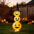 thumbnail image 7 of Cute Collapsible Lighted Halloween Decorations Outdoor,Halloween Pumpkin Decorations, Light Up Pumpkin with Pre-lit LEDs, for Porch Yard Lawn Patio, 7 of 7