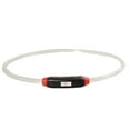 thumbnail image 2 of Flmtop Collier pour Animaux de Compagnie Réglable USB Chargeant en Plastique LED Lumineux Anti-Perdu Cou pour Chien Rouge, 2 of 9