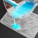thumbnail image 2 of Earring Resin Molds, Stud Earring Jewelry Epoxy Resin Silicone Molds Include Droppers, Stirrers, Ea, 2 of 5