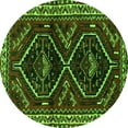 thumbnail image 1 of Ahgly Company Indoor Round Persian Green Traditional Area Rugs, 6' Round, 1 of 1