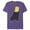 Purple, variant on Men's The Simpsons Vampire Bart Graphic Tee Purple Large