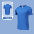 thumbnail image 7 of Sopiago Mens Casual Slim Fit Short Sleeve Crew Neck T-Shirts Soft Lightweight T Shirt for Men Dark Blue,L, 7 of 7