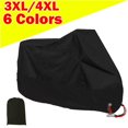 thumbnail image 2 of Xxxl/xxxxl Funda para motocicleta Protector ultravioleta impermeable para exteriores a prueba de polvo-todo negro, 2 of 3