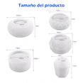 thumbnail image 3 of Moldes Pequeñas Jardineras Moldes Para Maceta Plantas 5 pzs, Blanco, 3 of 5