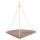 thumbnail image 2 of Hanging Corner Shelf, Corner Shelf, Storage Rack Wooden Display Shelf Punch-free For Living Room Bedroom, 2 of 8